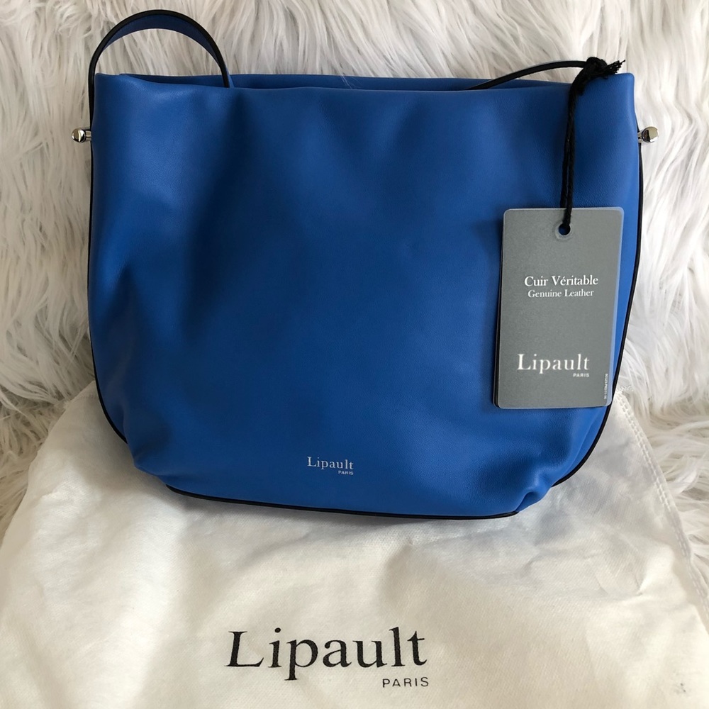 Lipault Paris Blue Tote Bag